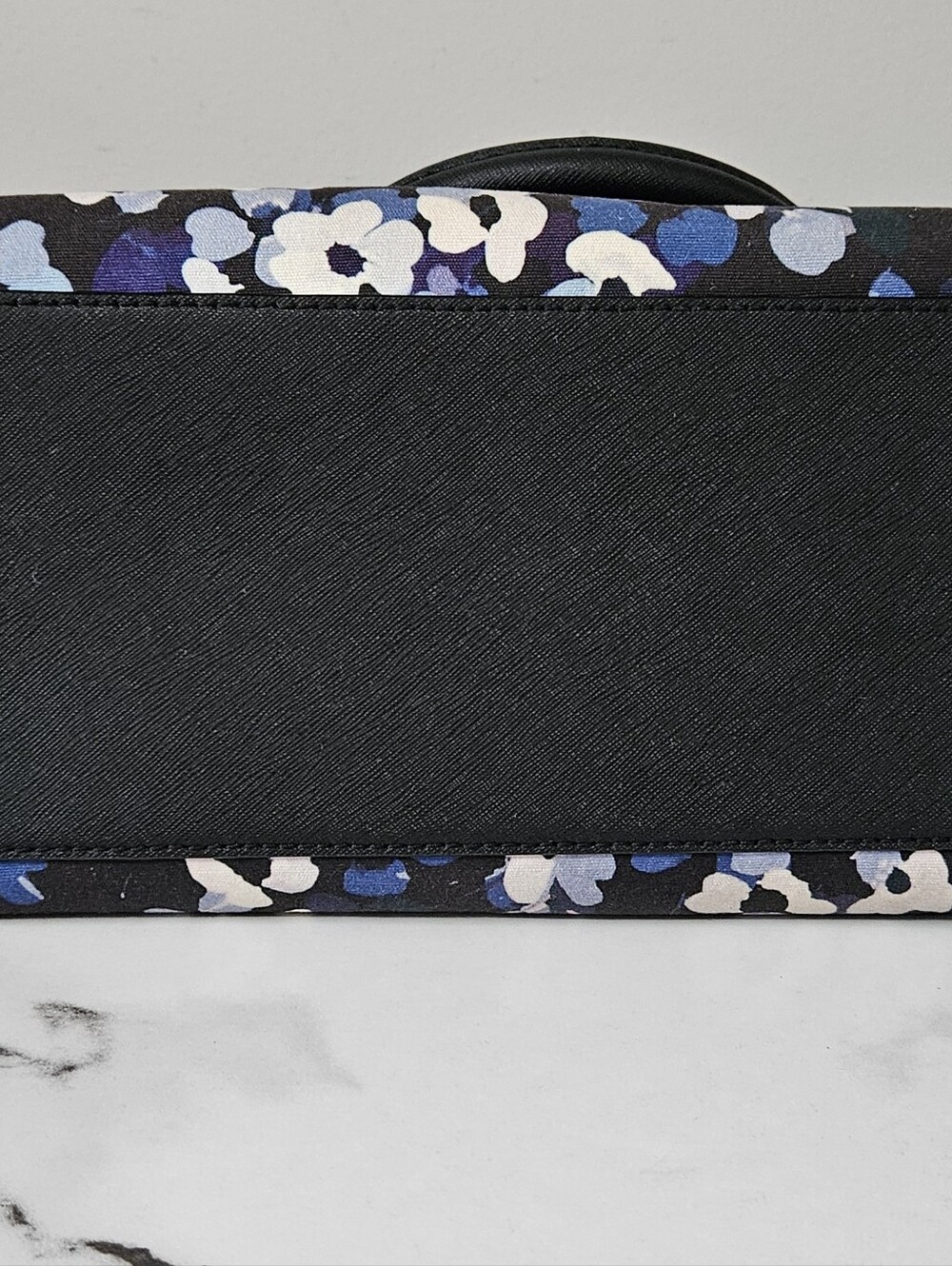 Kate Spade New York Cameron Street Blue Floral Margot Satchel (EUC) - Picture 15 of 16